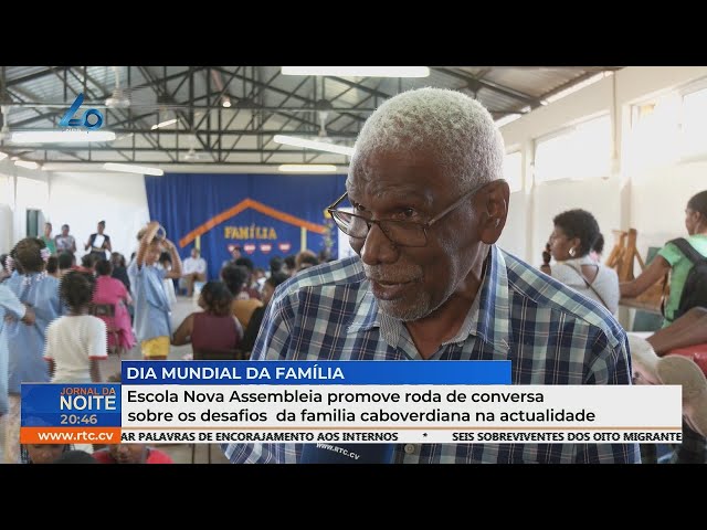 ⁣Escola Nova Assembleia promove conversa sobre os desafios da família cabo-verdiana na atualidade