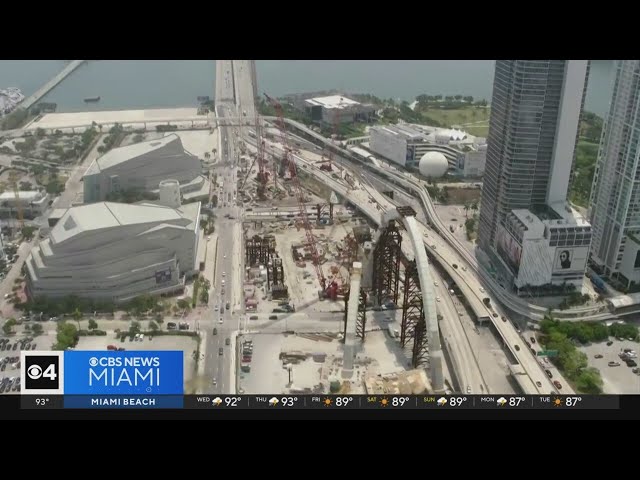 Major road closures expected to bring big traffic changes to Downtown Miami