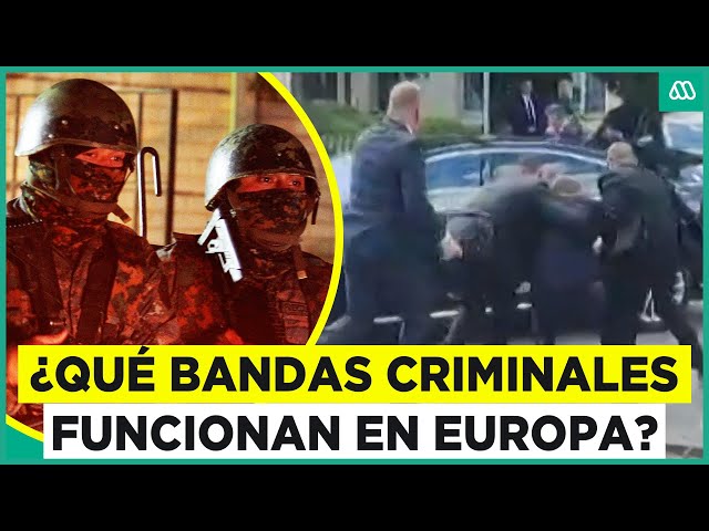 ⁣Alerta máxima en Europa: ¿Qué bandas criminales están presentes en el viejo continente?