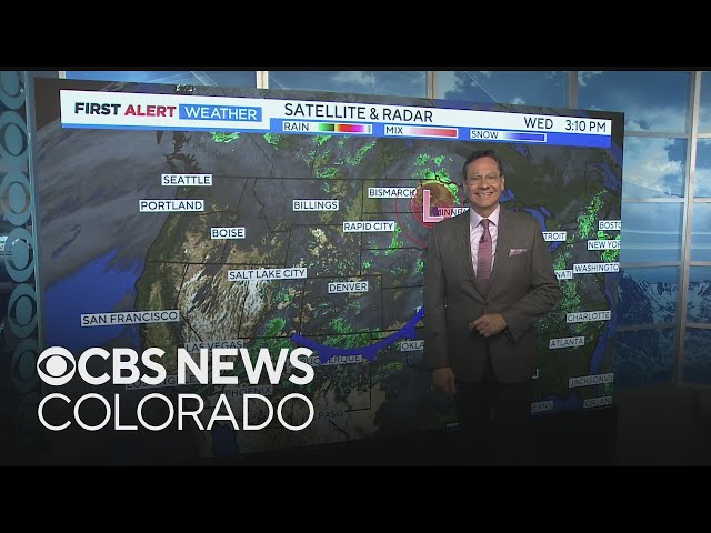 ⁣Big warming trend working its way into Colorado