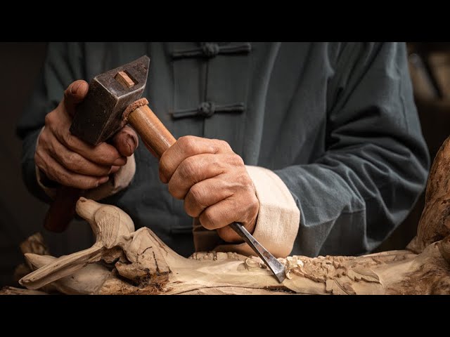 ⁣Live: Explore giant wood carving of China's Grand Canal in Fujian – Ep. 2