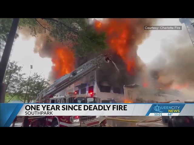 ⁣One year since deadly SouthPark fire