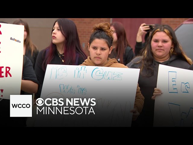⁣Minnesota students protest decision to remove Native song from graduation