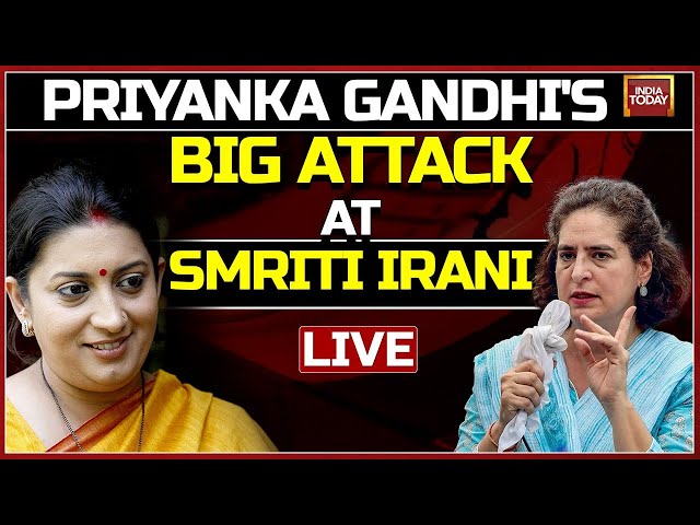 ⁣Priyanka Gandhi Speech LIVE| Priyanka Gandhi's Target On Smriti Irani | Lok Sabha Election 2024
