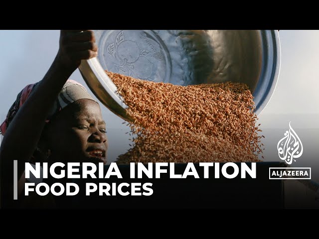 ⁣Nigeria inflation: Food prices see 40% spike