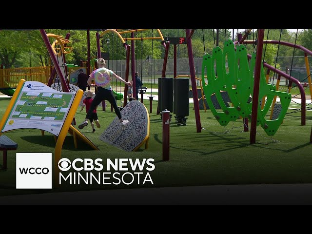 ⁣Bloomington unveils new park meant to engage the whole family