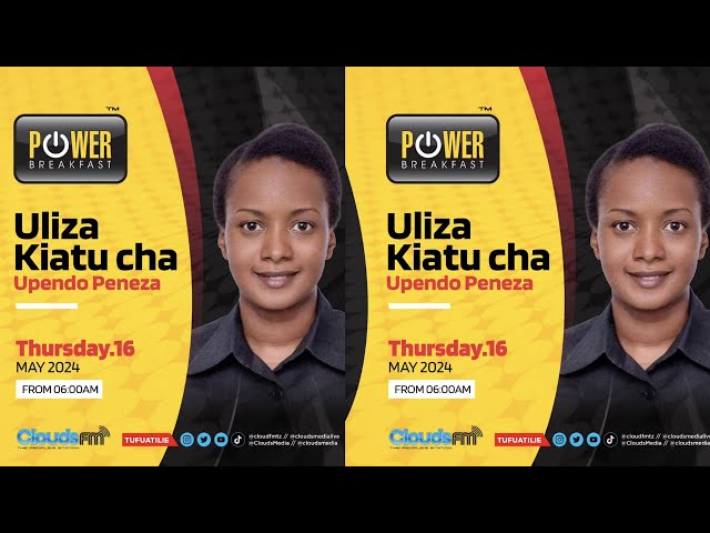 ⁣LIVE: Uliza Kiatu cha Upendo Peneza..| Kuacha Ubunge CHADEMA Kuhamia CCM | POWER BREAKFST