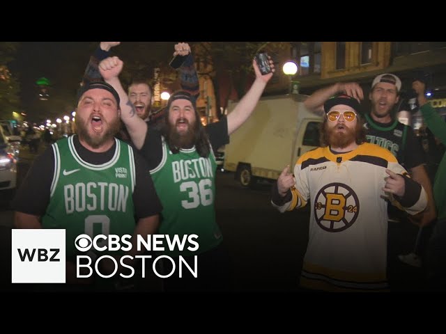 ⁣Celtics fans celebrate win over Cavs, look forward to Eastern Conference Finals