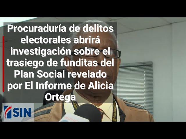 ⁣Fiscalía electoral investigará trasiego de funditas revelado por El Informe de Alicia Ortega