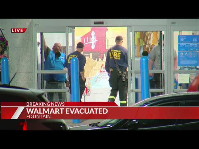 Walmart in Colorado evacuated after gun threats reported