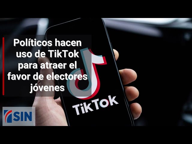 ⁣Políticos hacen uso de TikTok para atraer el favor de electores jóvenes