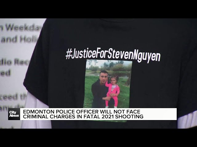 ⁣Edmonton Police officer avoids criminal charges in fatal 2021 shooting