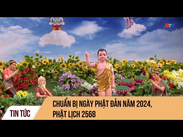 ⁣Chuẩn bị ngày Phật đản năm 2024, phật lịch 2568
