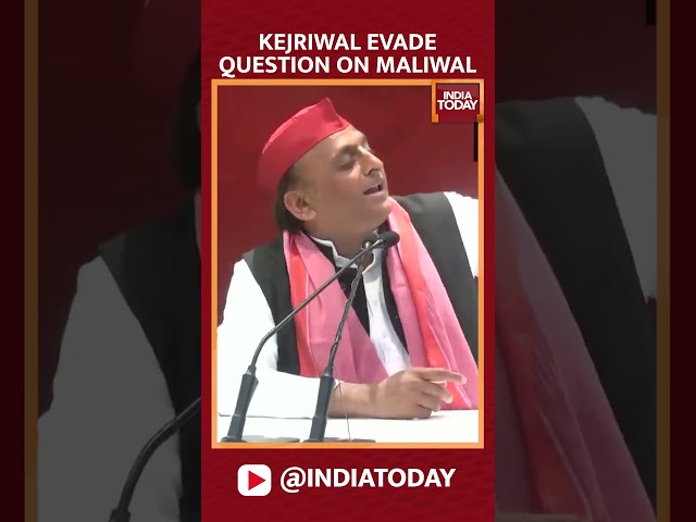 ⁣Watch How Arvind Kejriwal Evades India Today's Question On Swati Maliwal Assault | #shorts