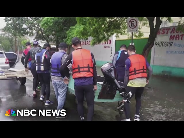 ⁣Brazilian athletes give up Olympics to help flood victims