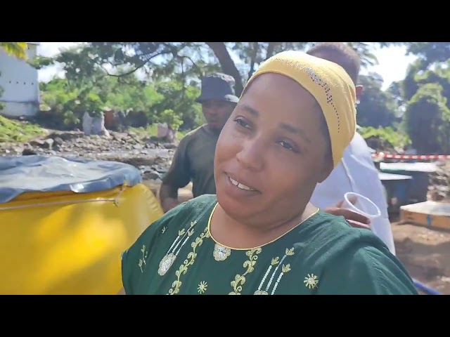 ⁣Intervention régionale de l’océan Indien et la croissant rouge Comorien à la plage de Mutsamudu