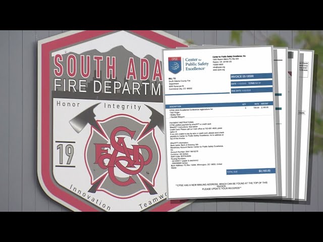 ⁣South Adco Fire billed taxpayers thousands for spouses, travel expenses