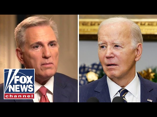 ⁣Kevin McCarthy: The White House's strategy is backfiring