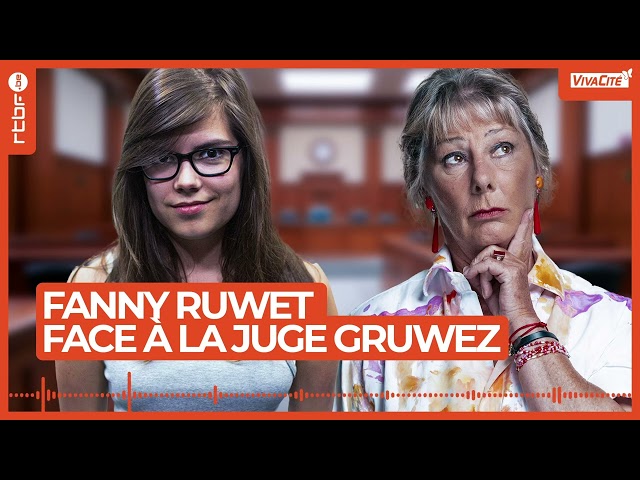 ⁣Fanny Ruwet face à la juge Anne Gruwez