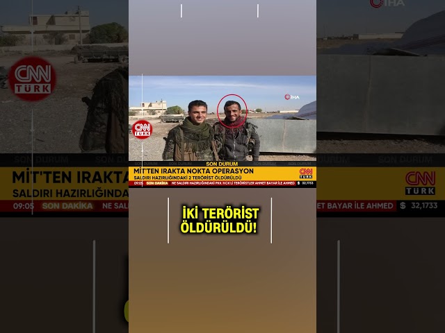 ⁣MİT'ten Bir Nokta Operasyon Daha! Irak'ta 2 Terörist Öldürüldü!