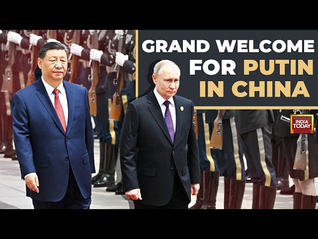 ⁣Watch LIVE: Putin Arrives In China, Holds Strategic Talks With President Xi | India Today LIVE
