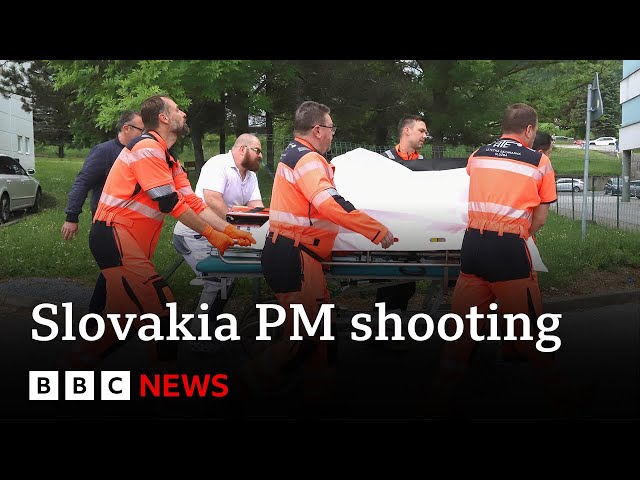 ⁣Slovakia PM Robert Fico in stable but serious condition after shooting, doctors say | BBC News
