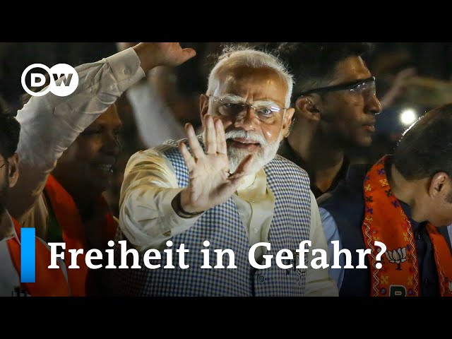 Wahlen in Indien: Wird die größte Demokratie der Welt zur Autokratie? | DW Nachrichten