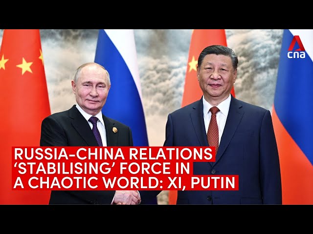 ⁣Russia's Vladimir Putin meets China's Xi Jinping to seek greater support for Ukraine war