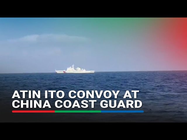 ⁣Atin Ito convoy, sinundan ng China Coast Guard