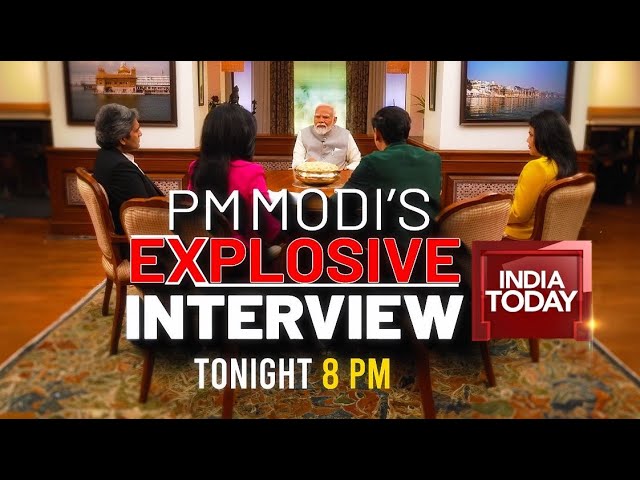⁣LIVE: The Biggest Interview Of 2024: PM Modi's Most Explosive Interview On India Today | LS Pol