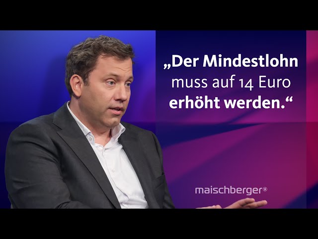⁣Lars Klingbeil (SPD) und Ilse Aigner (CSU) über Bürgergeld, Mindestlohn & Wehrpflicht | maischbe