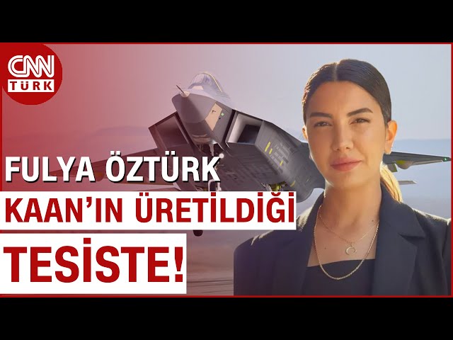 ⁣Milli Gururumuz Kaan'a Dair Özel Görüntüler! Fulya Öztürk Kaan'ın Üretildiği Tesiste...