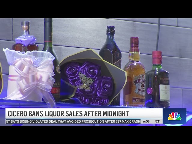 Chicago suburb BANS bars, restaurants from selling liquor after midnight