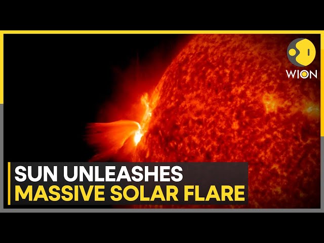 ⁣Biggest solar flare in 10 years hits earth | World News | WION
