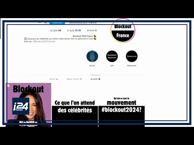 ⁣"Blockout2024" : des célébrités bloquées sur les réseaux sociaux pour leur silence sur Gaz
