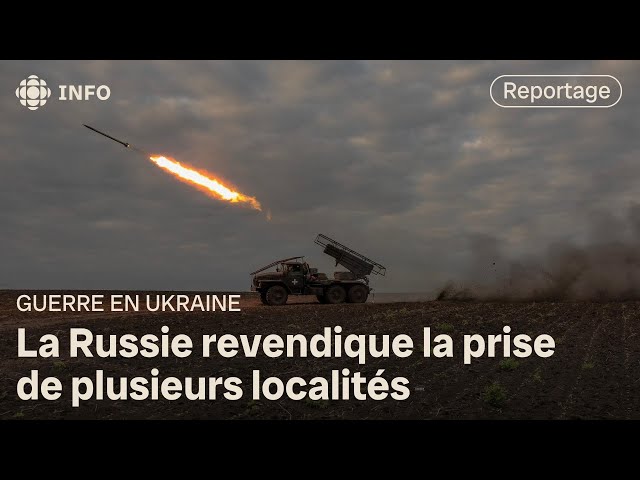 ⁣Guerre en Ukraine : avancée russe vers Kharkiv