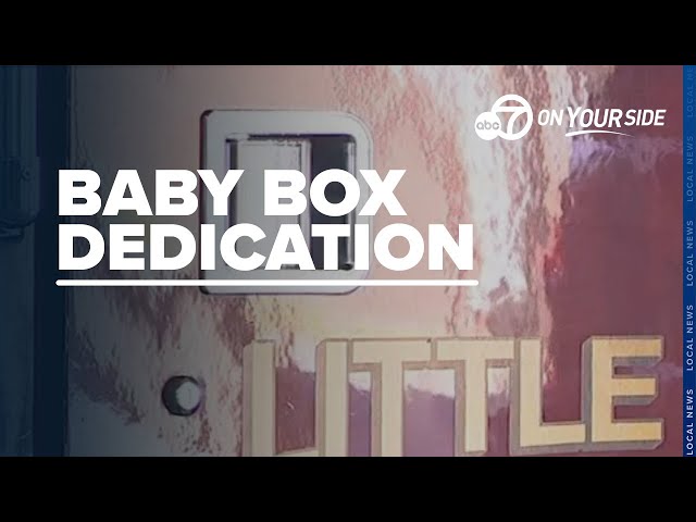 ⁣Little Rock receives new baby box to accept surrendered children
