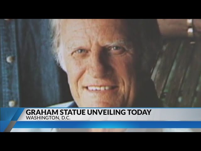 ⁣Billy Graham statue for U.S. Capitol to be unveiled