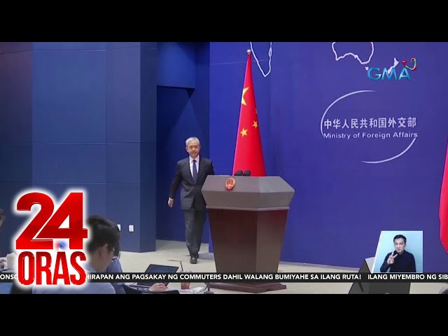 China sa gitna ng umano'y ilegal na aktibidad ng diplomats: Totoo ang pahayag ng... | 24 Oras