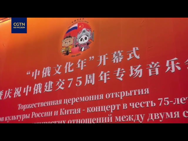 ⁣Си Цзиньпин и Владимир Путин приняли участие в церемонии открытия «Годов культуры Китая и России»