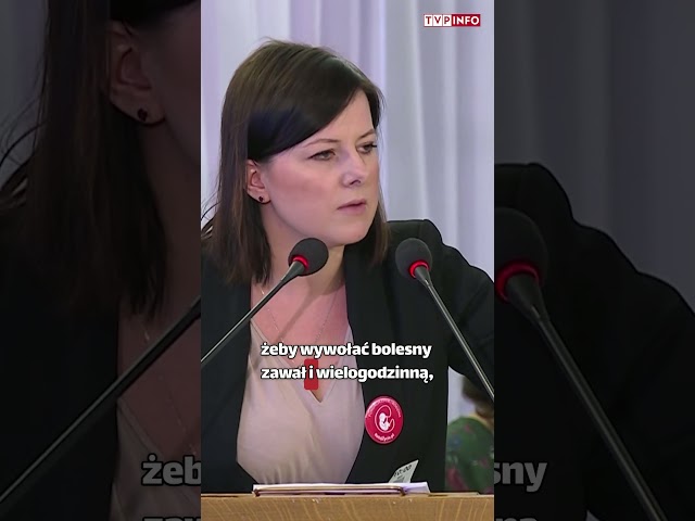 ⁣„Aborcja to masowe ludobójstwo!” - Kaja Godek ostro w Sejmie. #polskapolityka #aborcja #shorts