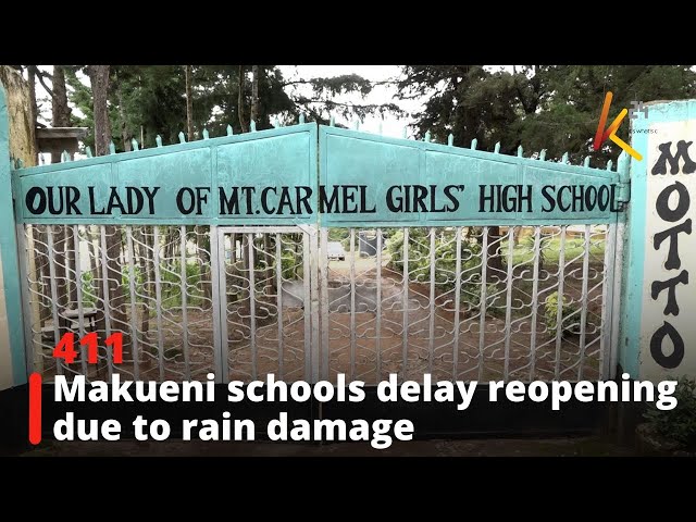 ⁣Makueni schools delay reopening due to rain damage