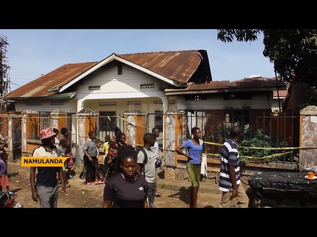 ⁣Six children perish in Entebbe house fire - Entebbe Police launches Investigations