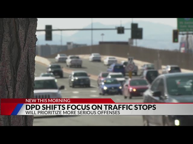⁣Denver police will not pull over drivers for low-level traffic stops