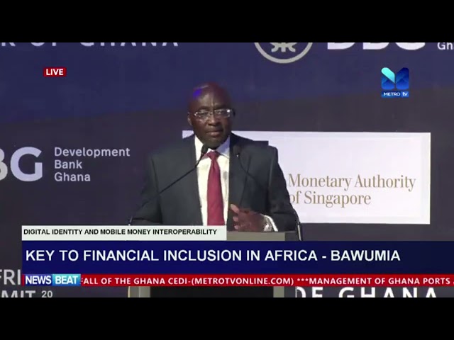 ⁣Keys to financial inclusion in Africa---  Dr. Bawumi