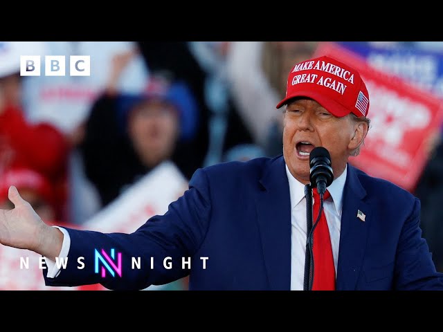 ⁣US Election 2024: What issues face Donald Trump in the race for the White House | BBC News