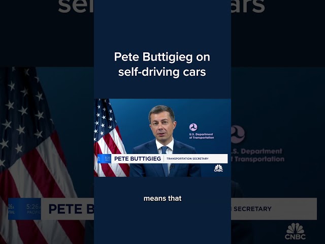 ⁣Pete Buttigieg on self-driving cars