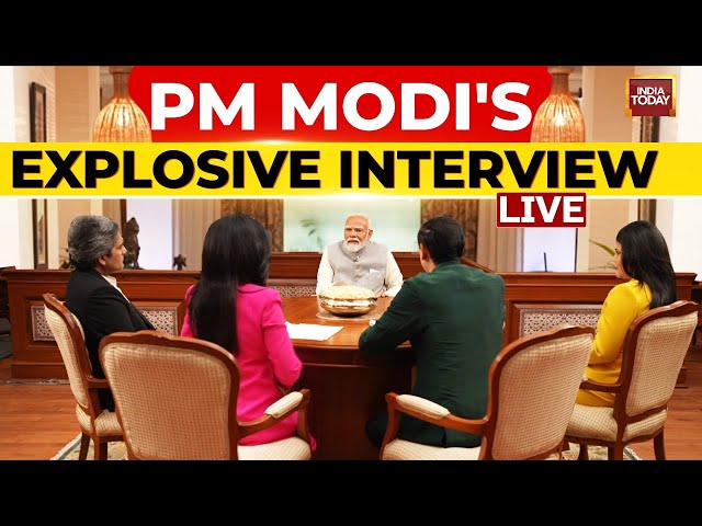 ⁣LIVE: The Biggest Interview Of 2024: PM Modi's Most Explosive Interview On India Today | LS Pol