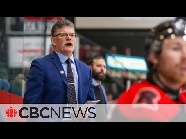 ⁣Moncton Wildcats team scores celebrated UNB hockey coach
