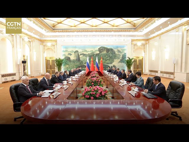 ⁣Xi Jinping félicite Vladimir Poutine pour son nouveau mandat en tant que président de la Russie